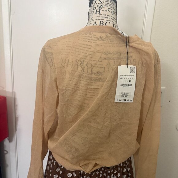 NWT Zara Cardigan - Picture 2 of 2